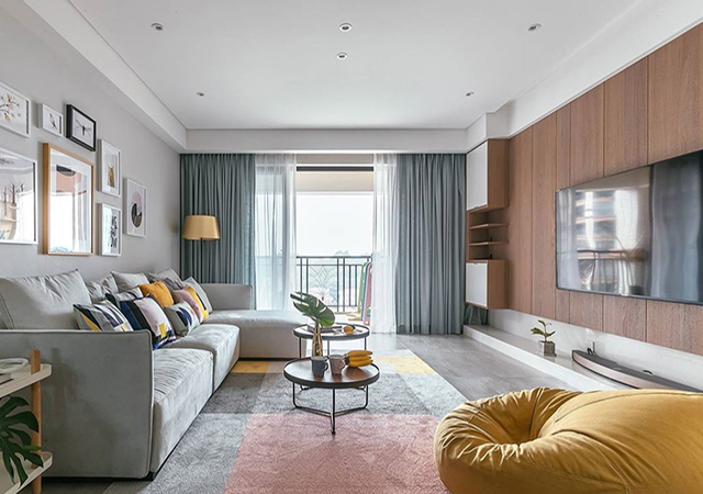 东湖金茂府   现代混搭效果图